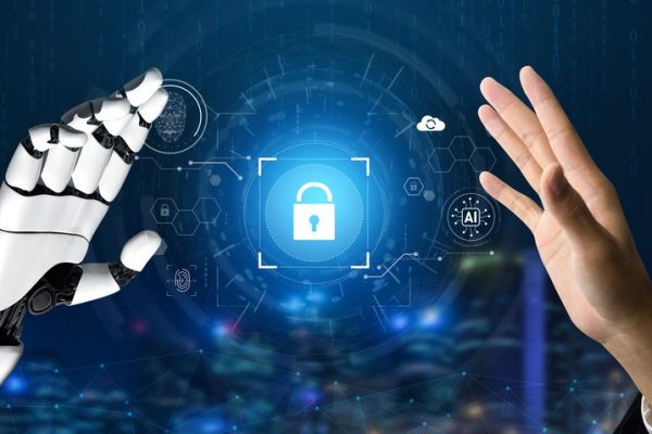 Ai,Monitoring,Cybersecurity,,Verifying,Biometric,Access,,Analyzing,Identity,Patterns,,And